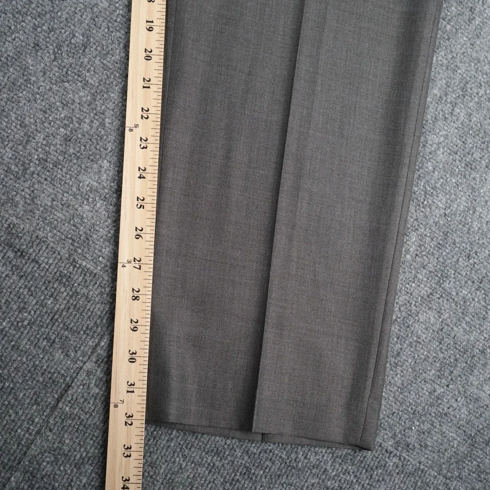 Lauren Ralph Lauren Dress Pants Mens 42x32‎ Gray Flat Front Classic Trousers